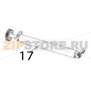 Platen roller 203dpi Zebra ZD421 Cartridge Platen roller 203dpi Zebra ZD421 CartridgeЗапчасть на деталировке под номером: 17