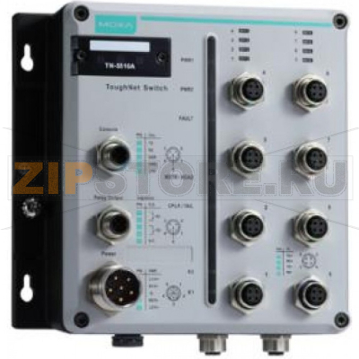 Коммутатор MOXA TN-5510A-2GLSX-ODC-WV-T 