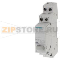 Кнопка 2 НО + 2 НЗ с функцией залипания, серый Siemens 5TE4811-2