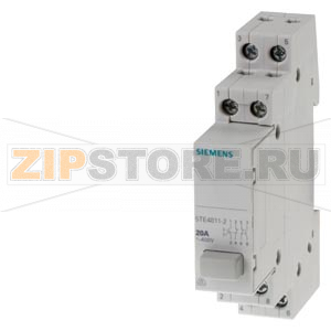 Кнопка 2 НО + 2 НЗ с функцией залипания, серый Siemens 5TE4811-2 