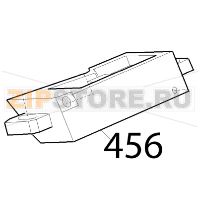 Corpo affilatoio Sirman Topaz 250 Corpo affilatoio Sirman Topaz 250Запчасть на деталировке под номером: 456