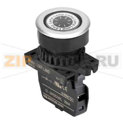 Лампа сигнальная, Ø отверстия: 30 мм Autonics L3RF-L3WDM 