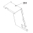 Partition, blower Menumaster RCS511-P1325802M