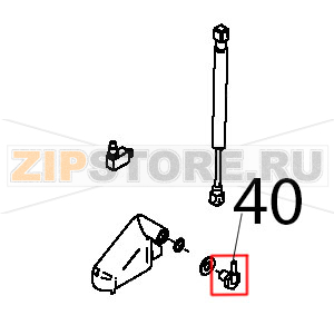 Portagomma campana pressostato Teikos TS983 Portagomma campana pressostato Teikos TS983Запчасть на деталировке под номером: 40