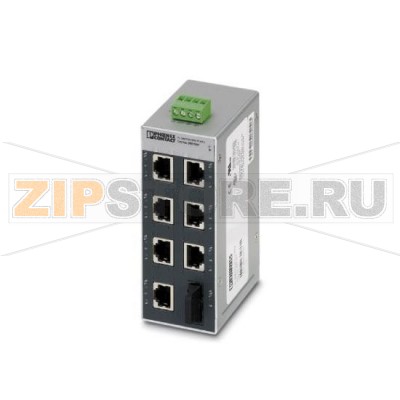 Коммутатор Ethernet Phoenix Contact FL SWITCH SFN 7TX/FX 7 портов TP-RJ45, 2 порта для оптоволоконного кабеля, 100 Мбит/с дуплексный режим, разъем SC-D, автоопределение скорости передачи данных - 10 или 100 Мбит/с (RJ45), функция Autocrossing.Минимальный заказ: 1 шт.Упаковка: 1 шт.
