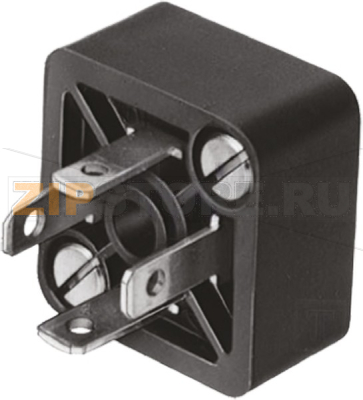 Разъем 250 В/AC/DC, DIN 43650 C, 3P+E Hirschmann 933111100 