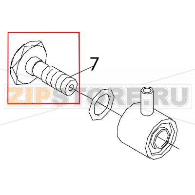 Pressure switch bolt Fagor AD-48 DD Pressure switch bolt Fagor AD-48 DDЗапчасть на деталировке под номером: 7Название запчасти Fagor на английском языке: Pressure switch bolt AD-48 DD.