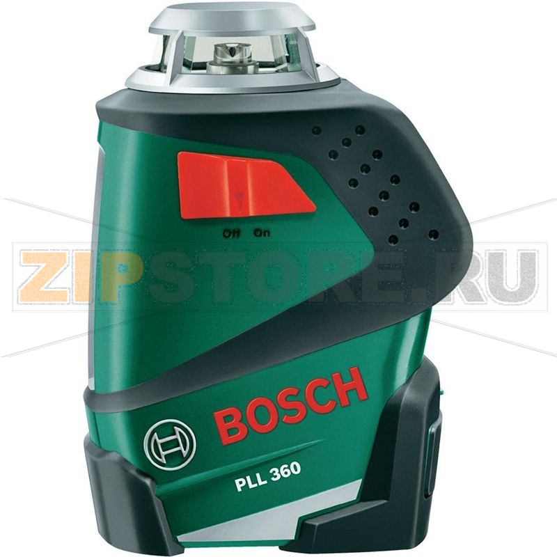 Построитель плоскостей, точность в диапазоне 20 м: ± 0.4 мм/м Bosch PLL 360 