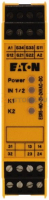 Реле безопасности двухканальное, 24 В, DC, 24 В, AC, 50/60 Hz Eaton ESR5-NO-21-24VAC-DC