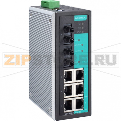Коммутатор MOXA EDS-408A-MM-ST 