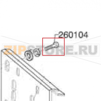 Stainl.St Te-Screw A2 6X16 UNI Comenda GFS 90 Stainl.St Te-Screw A2 6X16 UNI Comenda GFS 90Запчасть на деталировке под номером: 260104Название запчасти на английском языке: Stainl.St Te-Screw A2 6X16 UNI Comenda GFS 90