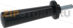 HANDLE BLACK ø 28x130 mm 