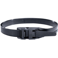 Стяжки кабельные, черные, 100 шт HellermannTyton LPH275-PA66HIR