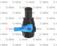 BLK PLASTIC BALL VLV