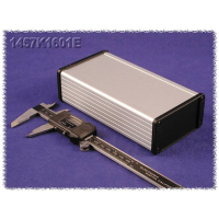 Корпус алюминиевый 160x84x44 мм, серый, 1 шт Hammond 1457K1602E
