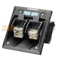 ECOFAST ГИБРИДНЫЙ FIELDBUS CONN. PROFIBUS CU/CU REPEATER CU PIN/SOCKET, IP65 AT FRONT CU SUB-D 9-PIN SOCKET, INSIDE ACTIV,E (REPEATER) Siemens 3RK1911-1AJ32