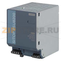 SITOP PSU8200 20A СТАБИЛИЗИРОВАННЫЙ БЛОК ПИТАНИЯ, ВВОД: ~120-230 В ИЛИ =110-220 В, ВЫХОД: =24 В/20 A Siemens 6EP1336-3BA10