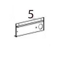 Cover of the shell for wiring Hurakan HKN-HVZ22