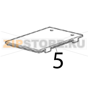 Coperchio Scotsman AF 206 Coperchio Scotsman AF 206Запчасть на деталировке под номером: 5
