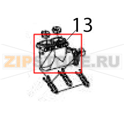 Three joints Hurakan HKN-ME709 Three joints Hurakan HKN-ME709Запчасть на деталировке под номером: 13