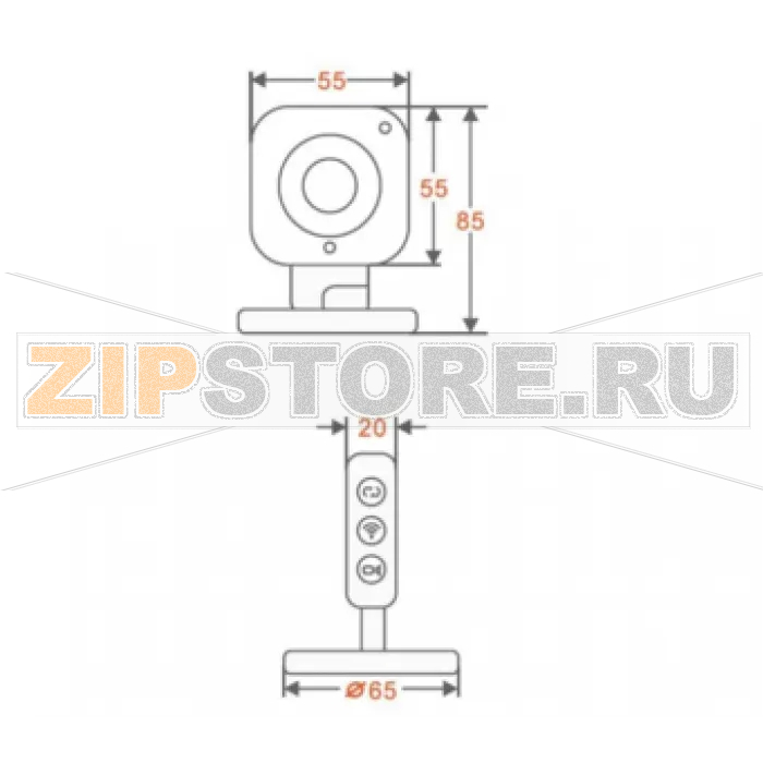 IP-камера Dahua DH-IPC-C10P 