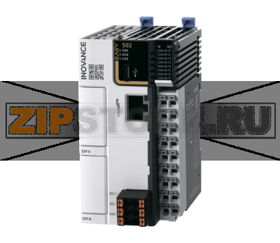 Контроллер 24 В/DC, 8xDI (NPN/PNP), 8xDO (NPN), 1xEtherCAT, 1xRS485, 1xType-C, 16 осей, CAM, 2xGE20, 16xGL20, IP20 Inovance Easy502-0808TN-INT 