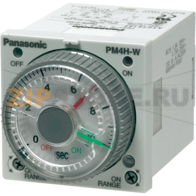 Реле-таймер 240 В/AC, 1 с-500 ч, 1 шт Panasonic PM4HWHAC240SWJ 