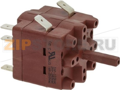 ПАКЕТНЫЙ ПЕРЕКЛЮЧАТЕЛЬ, ПОЗИЦИИ 0-2 16A 250V 