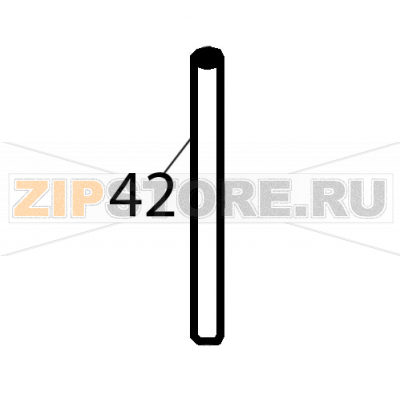 Tubo de goma Ø8xØ4x100 Fagor FI-200 Tubo de goma Ø8xØ4x100 Fagor FI-200Запчасть на деталировке под номером: 42Название запчасти Fagor на английском языке: Tubo de goma Ø8xØ4x100 FI-200.