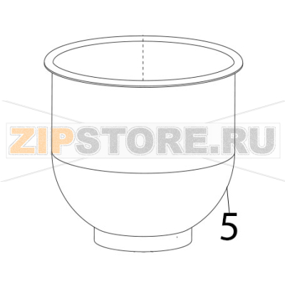 Vasca Sirman Plutone 7 CE Vasca Sirman Plutone 7 CEЗапчасть на деталировке под номером: 5Название запчасти на итальянском языке: Vasca Sirman Plutone 7 CE