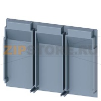 ИЗОЛИРУЮЩАЯ ПЛАСТИНА УДЛИНЁНН. 3-ПОЛ. 1 ШТ. ПРИНАДЛЕЖНОСТЬ ДЛЯ 3VA1 100/160 Siemens 3VA9111-0WJ30