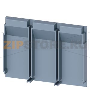 ИЗОЛИРУЮЩАЯ ПЛАСТИНА УДЛИНЁНН. 3-ПОЛ. 1 ШТ. ПРИНАДЛЕЖНОСТЬ ДЛЯ 3VA1 100/160 Siemens 3VA9111-0WJ30 