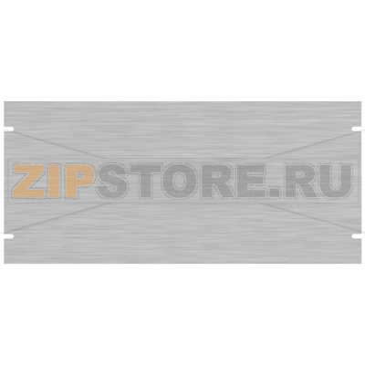 Панель монтажная 482.6x265.94 мм, материал: алюминий, черная, 1 шт Hammond PBPA19010BK2 