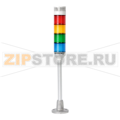 Колонна сигнальная, светодиодная, модульная, Ø: 56 мм Autonics PTE-DDZ-402-RYGB 