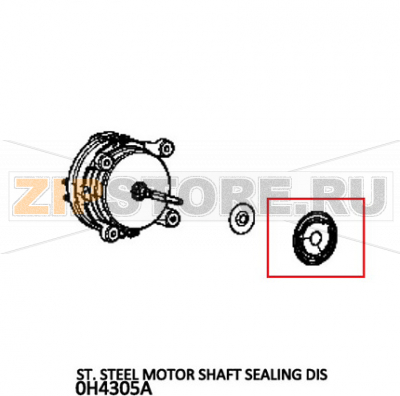 St. Steel motor shaft sealing dis Unox XVC 705E St. Steel motor shaft sealing dis Unox XVC 705EЗапчасть на деталировке под номером: 63Название запчасти на английском языке: St. Steel motor shaft sealing dis Unox XVC 705E
