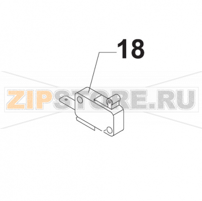 Микровыключатель Bear Varimixer RN20 VL-2                                                                                    Микровыключатель Bear Varimixer RN20 VL-2Запчасть на сборочном чертеже под номером: 18Название запчасти на датском&nbsp;языке: Microswitch Bear Varimixer RN20 VL-2