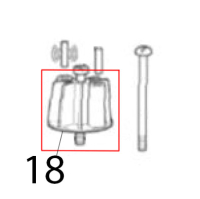 Ass. supporto magnete Scotsman BF 80