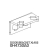 Door bracket Unox XL 405