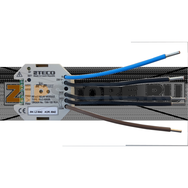TECO R-LC-0202B-A, relay module 