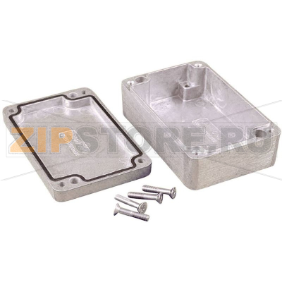 Корпус алюминиевый 171x121x55 мм, серый, 1 шт Hammond 1550Z120 