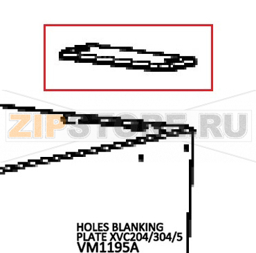 Holes blanking plate Unox XVC 705E Holes blanking plate Unox XVC 705EЗапчасть на деталировке под номером: 128Название запчасти на английском языке: Holes blanking plate Unox XVC 705E