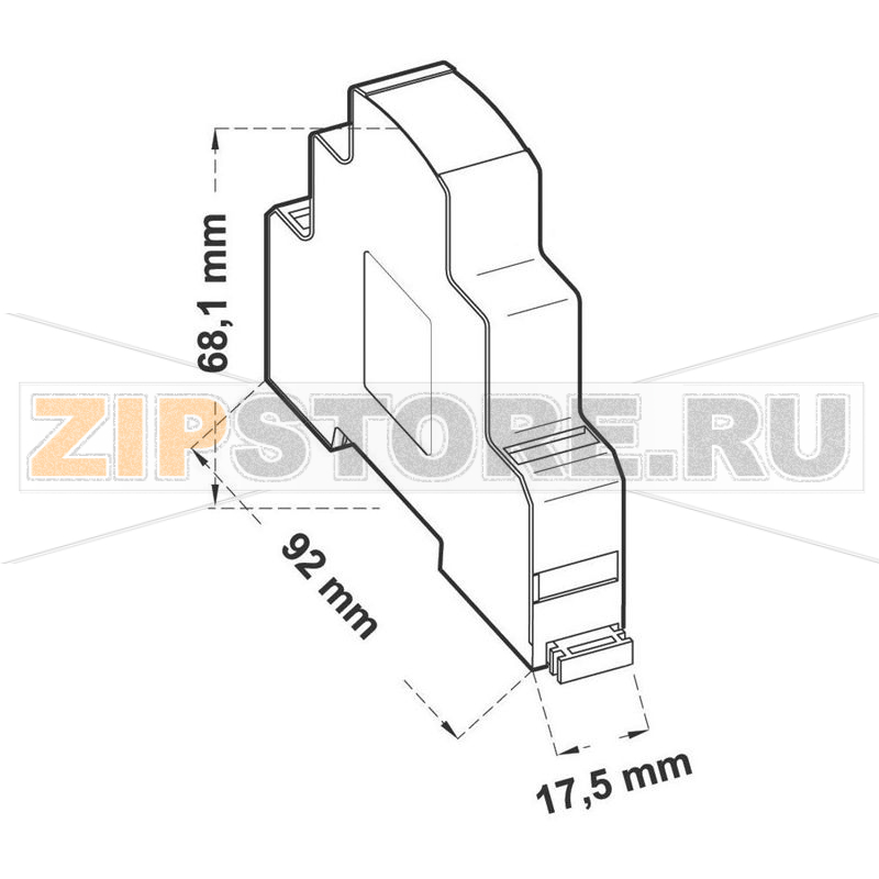 Блок питания на DIN-рейку 24 В, 0.4 А, 10 Вт Comatec PSM1/10.24 