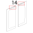 Maniglia inox Unox XL 135