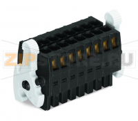 MCS MINI HD 1-проводная розетка, 2-рядн.; 100% защита от неправильного подсоединения; Рычаги; 1,5; Шаг контактов 3,5 мм; 12-пол.; 1,50 mm; черные Wago 713-1106/037-000