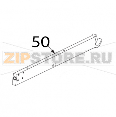 Conv belt supporting ARM Sigma SPZ 120 Conv belt supporting ARM Sigma SPZ 120Запчасть на деталировке под номером: 50