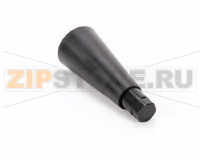 LEG 6 BLACK PLASTIC 1/2-13