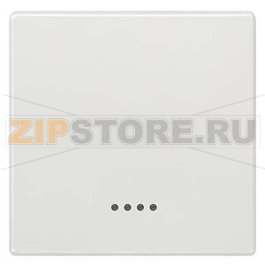 DELTA STYLE ТИТАНОВО-БЕЛЫЙ ВЫКЛЮЧАТЕЛЬ 1 КЛАВИША С ОКНОМ 68Х68ММ Siemens 5TG7140 