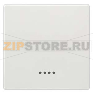 DELTA STYLE ТИТАНОВО-БЕЛЫЙ ВЫКЛЮЧАТЕЛЬ 1 КЛАВИША С ОКНОМ 68Х68ММ Siemens 5TG7140 