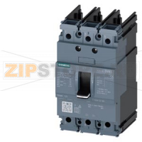 Автоматический выключатель 3VA5 UL frame 125 breaking capacity class H 65kA @ 480y/277V 3-pole, line protection TM210,  ftfm, In=100A overload protection ir=100A fixed short circuit protection iI=10 x In w/o connection Siemens 3VA5110-6ED31-0AA0