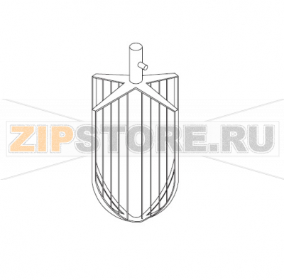 20L Wing Whip, Stainless Steel Bear Varimixer RN20 VL-2                                                                                20L Wing Whip, Stainless Steel Bear Varimixer RN20 VL-2Запчасть на сборочном чертеже под номером: 16Название запчасти на датском&nbsp;языке: 20L Wing Whip, Stainless Steel Bear Varimixer RN20 VL-2
